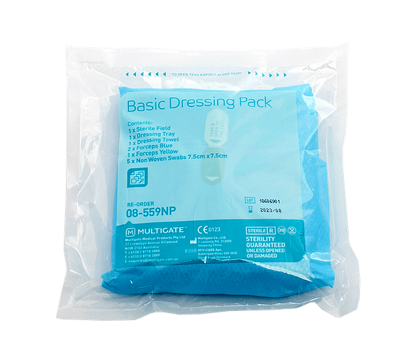 STERILE WOUND DRESSING PACK